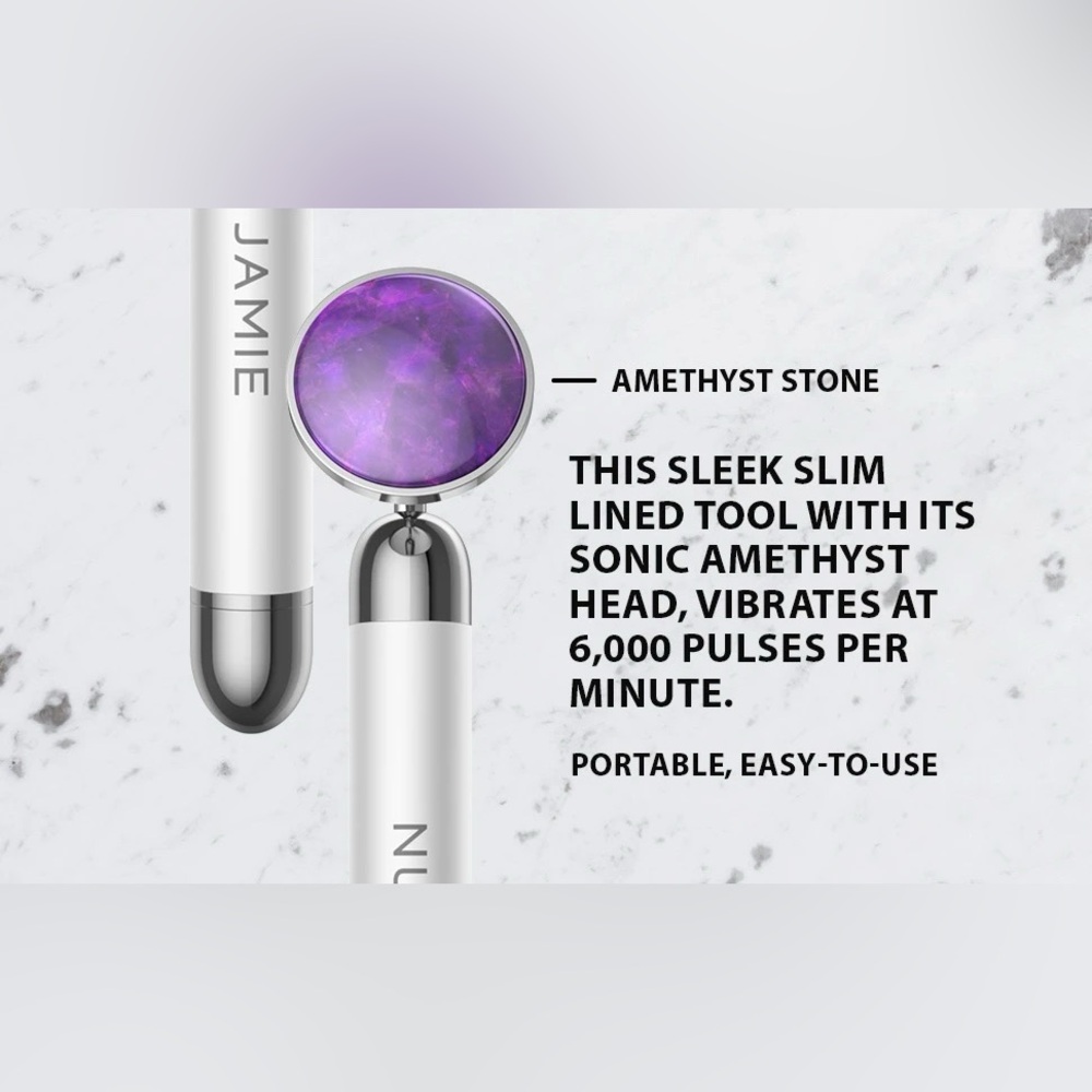Nurse Jamie Nuvibe Rx Amethyst Massaging Beauty Tool